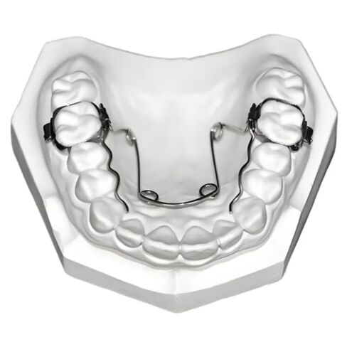 2Pcs/Pack Orthodontic Introral Arch Expsnsioner (Quad Helix) Dental Appliance for Palatal Stainless Steel CE (L) in Saudi Arabia
