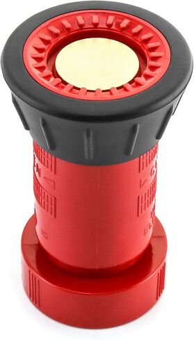 QWORK Fire Hose Nozzle, 1-1/2" Heavy Duty NPSH Thermoplastic Constant Flow Fog Nozzle in Saudi Arabia