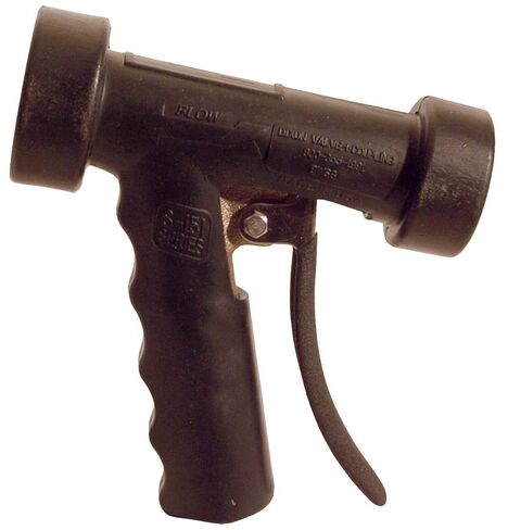 Dixon Valve BWSG-W Brass Fitting, Hot Water Washdown Spray Nozzle, 1/2" NPT Female Inlet, White in Saudi Arabia