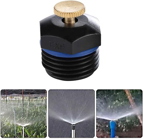 10PCS Adjustable Microspray Nozzles, 1/2 DN15 Lawn Watering Irrigation Nozzle, Engineering Plastics Watering Nozzle Misting Sprinkler for Garden Hose Plants Lawn in Saudi Arabia
