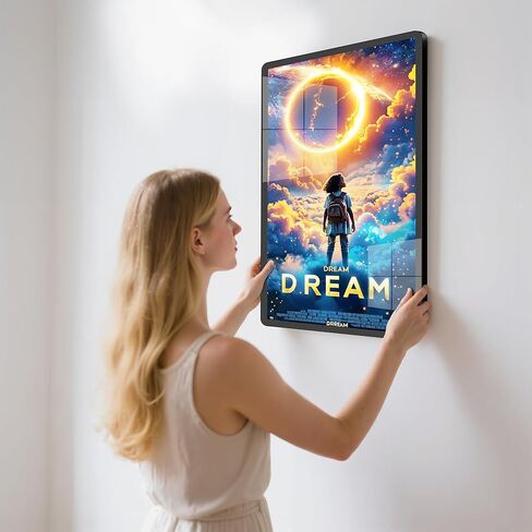 LED Light Box Frame | 27x40 Cinema Light Box for Posters & Wall Art | Lighted Digital Signage Display & Advertising Sign in Saudi Arabia