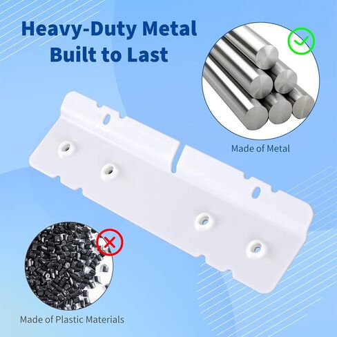 حامل جداري متوافق مع تقويم Skylight، حامل جداري بدون مسامير وبدون ثقب للتقويم الرقمي الذكي، سهل التركيب، لا يحتاج إلى مرساة أو براغي، تثبيت آمن، الأجهزة متضمنة (المطرقة غير متضمنة) in Kuwait