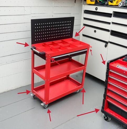 4.25 inch Rubber Corner Guard FZJ-03 Gray (4) in Kuwait