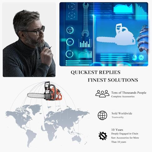 Haishine 10 Pcs 3/8" 7T Chain Drive Rim Sprocket for Husqvarna 266 268 272 280 285 288 355 362 365 371 372XP 380 385XP Fit Stihl MS440 MS441 MS460 Series Chainsaw Replace 0000 642 1223（22MM in Kuwait