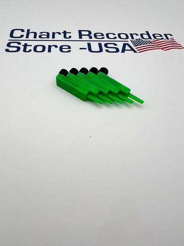 أقلام مسجلة خضراء من Partlow، 5 عبوات، رقم Partlow 60500401، لمسجلات المخططات MRC5000 MRC7000 in Kuwait