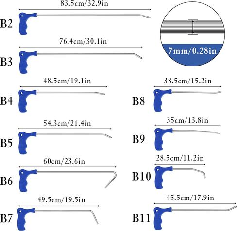 LadyRosian Dent Reflection Board Paintless Car Dent Reflector Board Stripe Line Inspection Board with Adjustable Holder in Kuwait