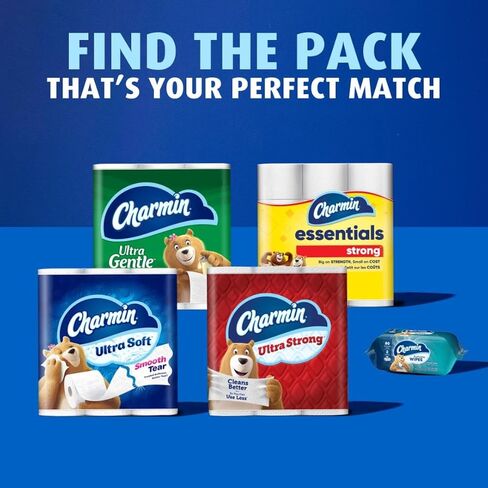 ورق تواليت شارمين فائق النعومة، 6 لفات ميجا = 24 لفة عادية in Kuwait