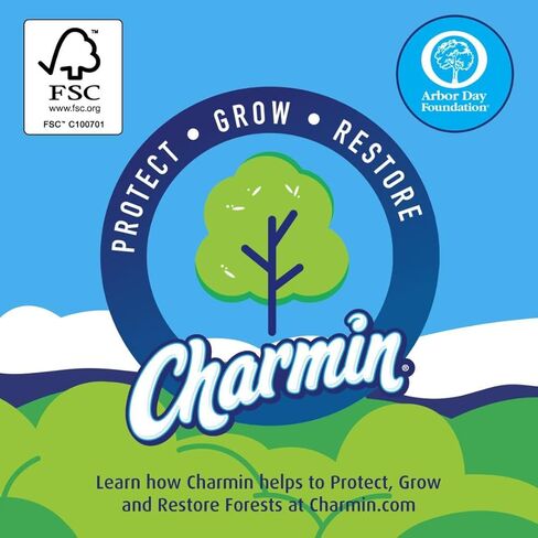 ورق تواليت شارمين فائق النعومة، 6 لفات ميجا = 24 لفة عادية in Kuwait