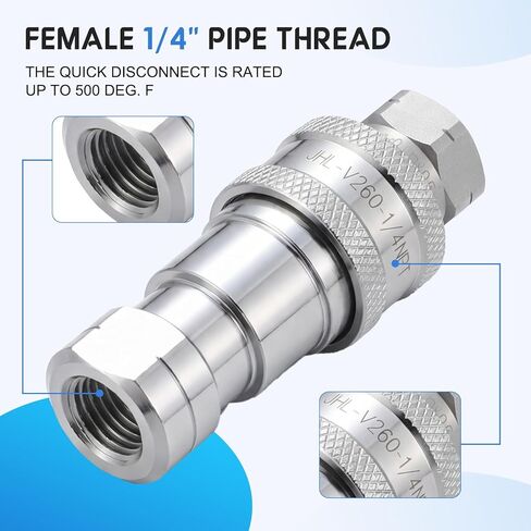 Frienda 2 Pcs Vacuum Bagging Valve with Quick Disconnect Fitting for Vacuum Bagging Composites, High Temperature Disconnect Fitting for Carbon Fiber - Fiberglass in Kuwait