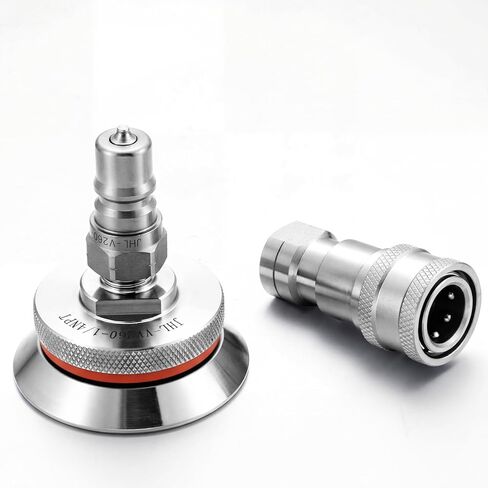 Frienda 2 Pcs Vacuum Bagging Valve with Quick Disconnect Fitting for Vacuum Bagging Composites, High Temperature Disconnect Fitting for Carbon Fiber - Fiberglass in Kuwait