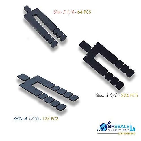 Shim Stack 4 1/8 بوصة × 1 7/8 × 1/16 بوصة، 1000 قطعة قابلة للتكديس، لون أسود صنع في الولايات المتحدة الأمريكية، أدوات تسوية للنوافذ والأبواب، فاصل مسطح، ستاكسشيم، توصيل مجاني وسريع من الولايات المتحدة الأمريكية، BFSEALS in Kuwait