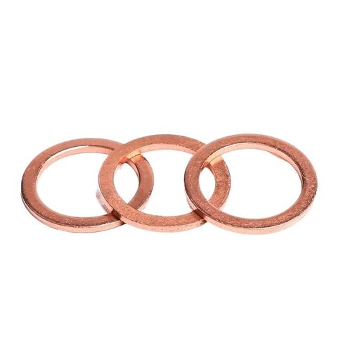 Steel washers, Brass Flat Washer Sealing Rings M5-M24 Assortment Pack(M14x18x1(20pcs)) in Saudi Arabia