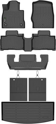 All Weather Cargo Liner for Hyundai Kona 2018-2023/ Kona N 2022-2023/ Kona Electric 2019-2023 Custom Fit Automotive Trunk Floor Mat Accessories -Black in Saudi Arabia
