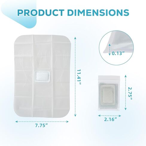 200 Pack CPR Training Shields -Individually Wrapped Protectors for Manikin Safety in Kuwait