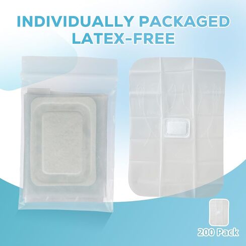 200 Pack CPR Training Shields -Individually Wrapped Protectors for Manikin Safety in Kuwait