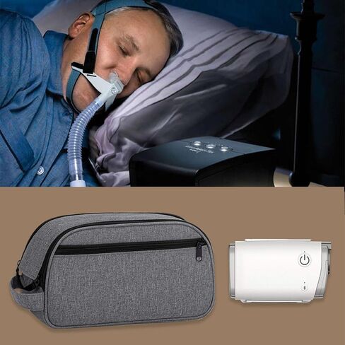 Travel Storage Bag for Nebulizer Accessories with Nylon Materials Padded Compartments and Adjustable Strap in Saudi Arabia