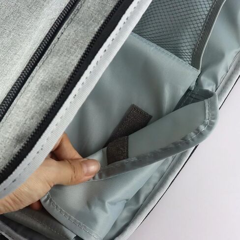 Travel Storage Bag for Nebulizer Accessories with Nylon Materials Padded Compartments and Adjustable Strap in Saudi Arabia