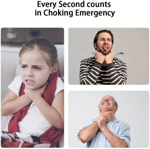 Airway Choking Rescue Device Storage Bag - Lightweight Drawstring Case for Quick Access Color Red-Z1 in Kuwait