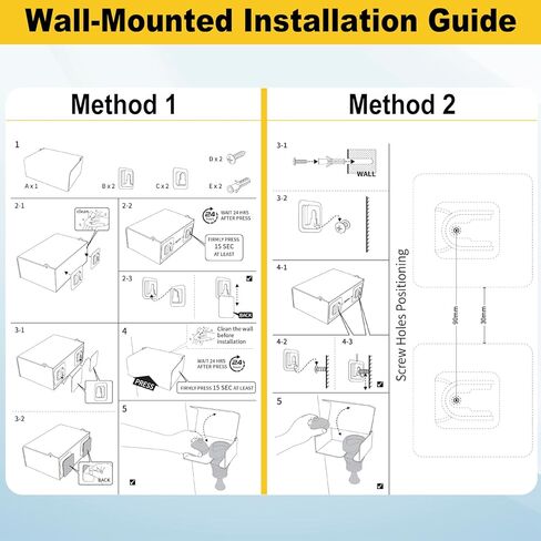 Beautyflier Wall-Mounted Holder for LifeVac Choking Rescue Device, Durable Acrylic Shelf Box for Airway Suction Device, Holds 1 Device + 1 Mask, Easy to Install and Access (Holder Only) in Kuwait