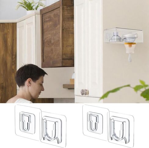 Beautyflier Wall-Mounted Holder for LifeVac Choking Rescue Device, Durable Acrylic Shelf Box for Airway Suction Device, Holds 1 Device + 1 Mask, Easy to Install and Access (Holder Only) in Kuwait