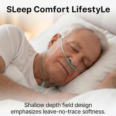 10PCS Super Soft Oxygen Tubing，Ultra Soft 6.65 Feet Nasal Cannulas for Oxygen, with Comfort Nose Piece &Standard Connection,Sterile Packaged in Kuwait