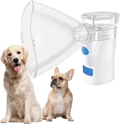 Nebulizer for Dogs Handheld Dog Nebulizer – Portable Pet Device with Dog Mask, USB Rechargeable, Quiet Operation in Kuwait