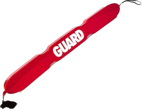 Kemp USA 53" Lifeguard Rescue Tube, Ergonomic Design with Unique Cutaway, Life Guard Equipment for Pool, Lake, Beach & Waterpark Safety in Kuwait