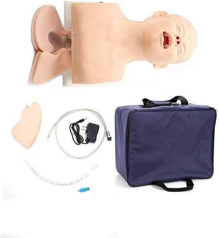 Training Manikin,Intubation Manikin Study Teaching Model Tracheal Intubation Teach Training Nurse Lab in Kuwait