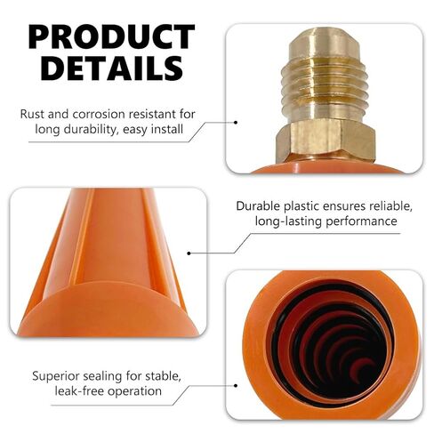 Nitrogen Purge Boot for Purging and Brazing, Hands-Free Purge Tool Suitable for Multi-Size O-Rings in Kuwait