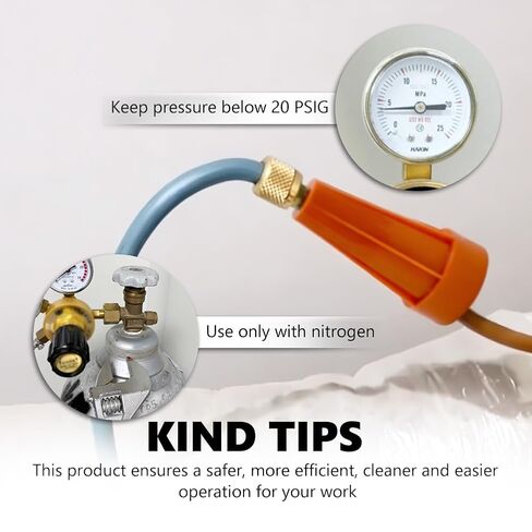 Nitrogen Purge Boot for Purging and Brazing, Hands-Free Purge Tool Suitable for Multi-Size O-Rings in Kuwait