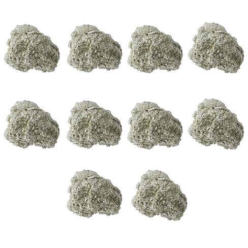 عينات الصخور النحاسية (10 قطع) - الصخور المتحولة لفصول العلوم - مختارة من الجيولوجيين ومعالجتها يدويًا - حزمة الفصل الدراسي، المجموعة التعليمية in Kuwait