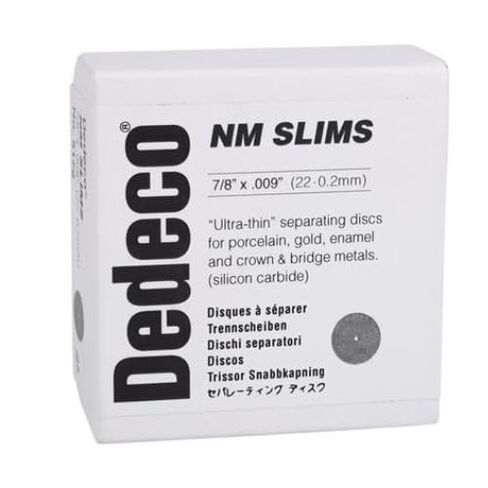 Dedeco 5172 NM أقراص فصل من الكربيد 7/8 بوصة × 0.009 بوصة 25/Bx in Kuwait