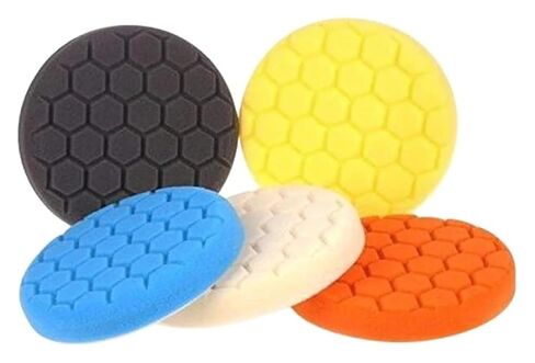ACE850 3/4/5/6/7inch Car Polishing Pad Kit Set Self-Adhesive Buffing Waxing Sponge Wool Wheel for Polisher Drill ACE850 in Kuwait