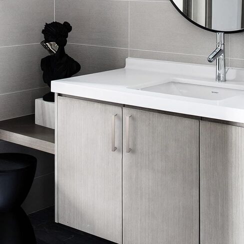 10 Pack 5 Inch(128mm) Kitchen Cabinet Handles Brushed Satin Nickel Cabinet Pulls Kitchen Cabinet Hardware Drawer Pulls for Dresser Cupboard Wardrobe in Kuwait