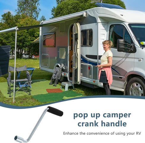 مقبض كرنك خيمة التخييم، كرنك تخييم من الحديد RV من أجل Jayco Viking Coachmen Fleetwood in Kuwait