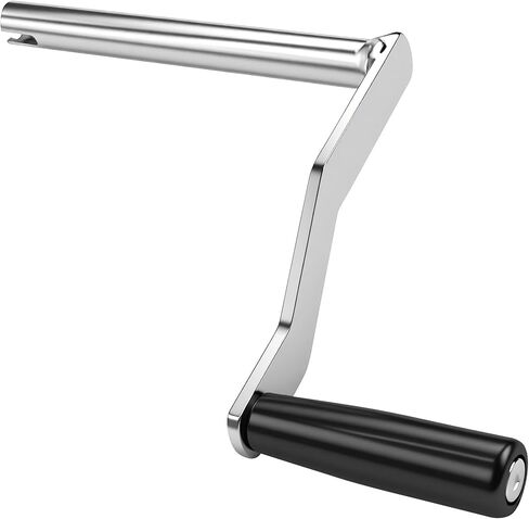 Crank Handle Replacement for Coleman Fleetwood Pop-Up Camper - Compatible with Coachmen & Fleetwood Tent Campers- Heavy Duty Iron Lift System Crank with Rotating Plastic Grip (4-1/4" Handle) in Saudi Arabia