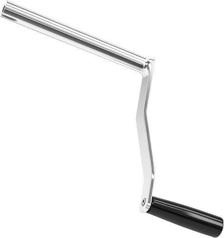 Crank Handle Replacement for Coleman Fleetwood Pop-Up Camper - Compatible with Coachmen & Fleetwood Tent Campers- Heavy Duty Iron Lift System Crank with Rotating Plastic Grip (4-1/4" Handle) in Saudi Arabia