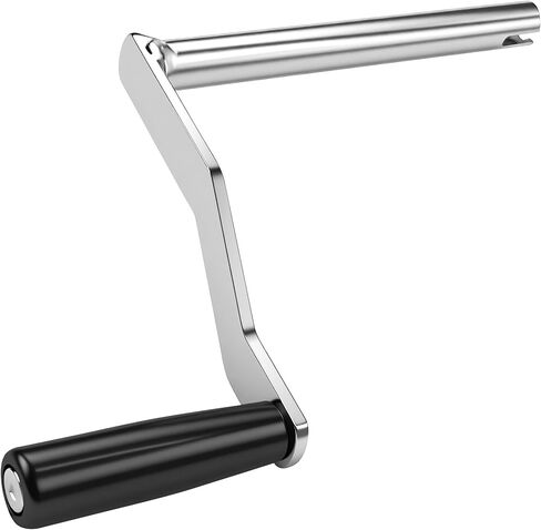 Crank Handle Replacement for Coleman Fleetwood Pop-Up Camper - Compatible with Coachmen & Fleetwood Tent Campers- Heavy Duty Iron Lift System Crank with Rotating Plastic Grip (4-1/4" Handle) in Saudi Arabia