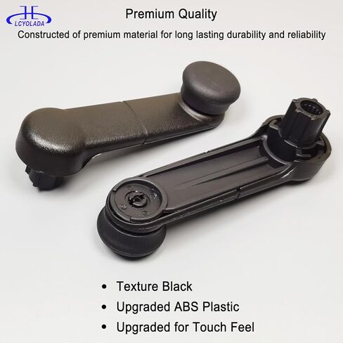 Window Crank Handle for Ford F-150 F-250 F-350 F-450 F-550 Super Duty, E-150, E-250, Ranger & Lincoln Mark LT & Mazda B2300, Replaces 767MX, F37Z1023342A, Textured Black in Saudi Arabia