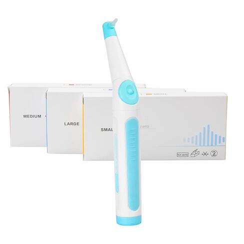 US 60Pcs Tips Basic Instrument USB Recharged Battery Endo Cleaning Sonic Irrigator Ultra Activator (Light Blue) in Saudi Arabia