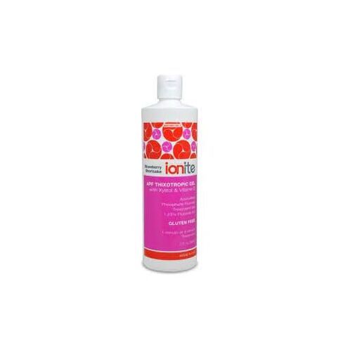56-00007 Ionite Dental Fluoride Gel Strawberry Shortcake 1.25% APF 500 mL in Kuwait
