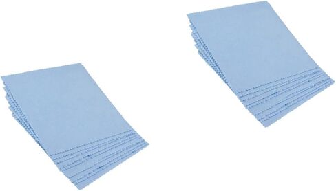 HOMSFOU 160PCS الألياف الدقيقة لتنظيف الأقمشة للشاشات نظيل المجوهرات خدش العدسة أداة تلميع محمولة للهواتف الكاميرات المزيد in Kuwait