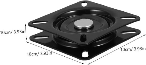 4-Inch Heavy Duty Bar Stool Swivel Plate Replacement Sturdy Steel Swivel Base for Smooth Rotation for Home Bar and Office Use in Saudi Arabia