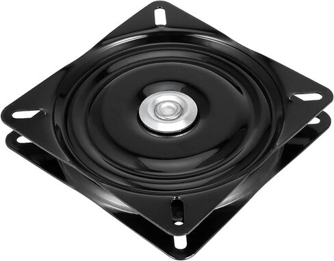 JEUIHAU 2 Pack 6.25 Inches Bar Stool Swivel Plate, Black Bar Stoosl Swivel Plate, Seat Swivel Bases Mount Plate for Bar Stool, Chair, 300 Lbs Load Capacity in Saudi Arabia