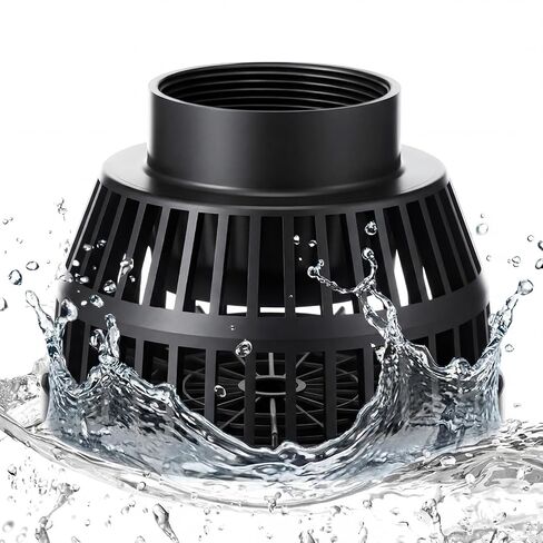 Novabright 1-1/2 Inch Suction Strainer for Water Pumps, Heavy Duty Plastic Intake Filter, Garden Hose Debris Trap, Ash Catcher for Water Pipe, Protects Pumps from Leaves Sand Sludge in Kuwait