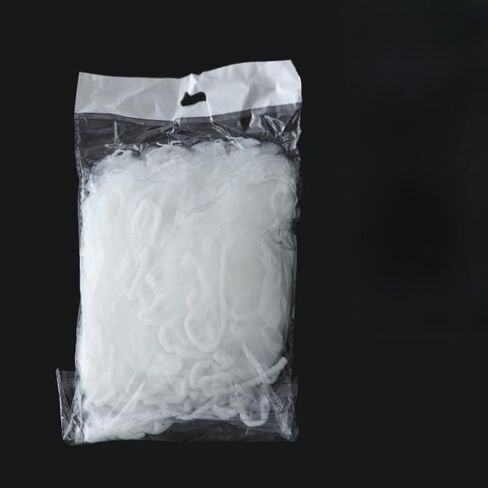 100-Pack Disposable Sink Strainer Bags, Mesh Filter for Collecting Kitchen Waste and Food Scraps, Easy Drainage Solution in Saudi Arabia