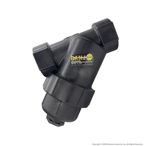 Genuine Banjo LS100-80 - 1" x 1" Y Line Strainer 80 Mesh Stainless Steel Screen with Bonus Mesh Screen Color Chart Keychain in Kuwait