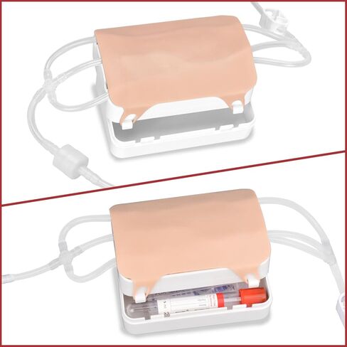 Medarchitect Portable Phlebotomy Practice Kit, IV Start Kit with Replaceable Parts and Storage Case, for Venipuncture and Blood Draw, for Nurses Medical Students and Training Institutions in Kuwait