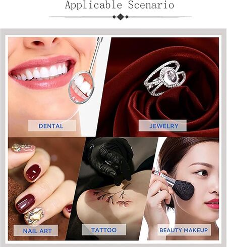 Dental Mobile Phone Fill Light, Dental Oral LED Photography Kits, 3 Group Lights Adjusted Independently & 3D Surround Lighting Design, for Home Salon and Macro Photography in Kuwait