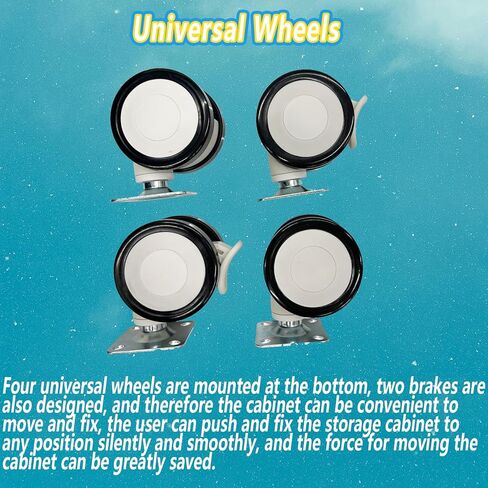 5 Drawers Dental Special Storage Cabinet Dental Cabinet Mobile Cart Stainless Steel Moving Side Cabinet Utility Storage Cart with Lock and Wheels for Dental Clinic Hospital (No Trays) in Kuwait